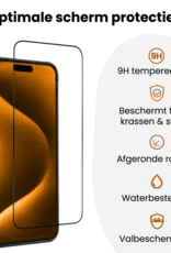 Nomfy Nomfy iPhone 15 Pro Max Screenprotector Perfect Fit Kit - 2 PACK