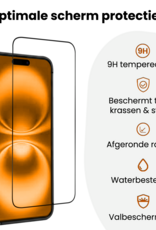 Nomfy Nomfy iPhone 16 Screenprotector Perfect Fit Kit - 2 PACK
