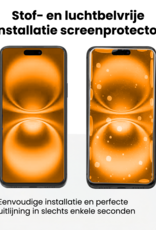 Nomfy Nomfy iPhone 16 Plus Screenprotector Perfect Fit Kit - 2 PACK