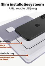 Nomfy Nomfy iPhone 16 Plus Screenprotector Perfect Fit Kit - 2 PACK