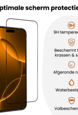 Nomfy Nomfy iPhone 16 Pro Screenprotector Perfect Fit Kit - 2 PACK