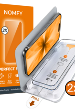 Nomfy Nomfy iPhone 17 Screenprotector Perfect Fit Kit - 2 PACK