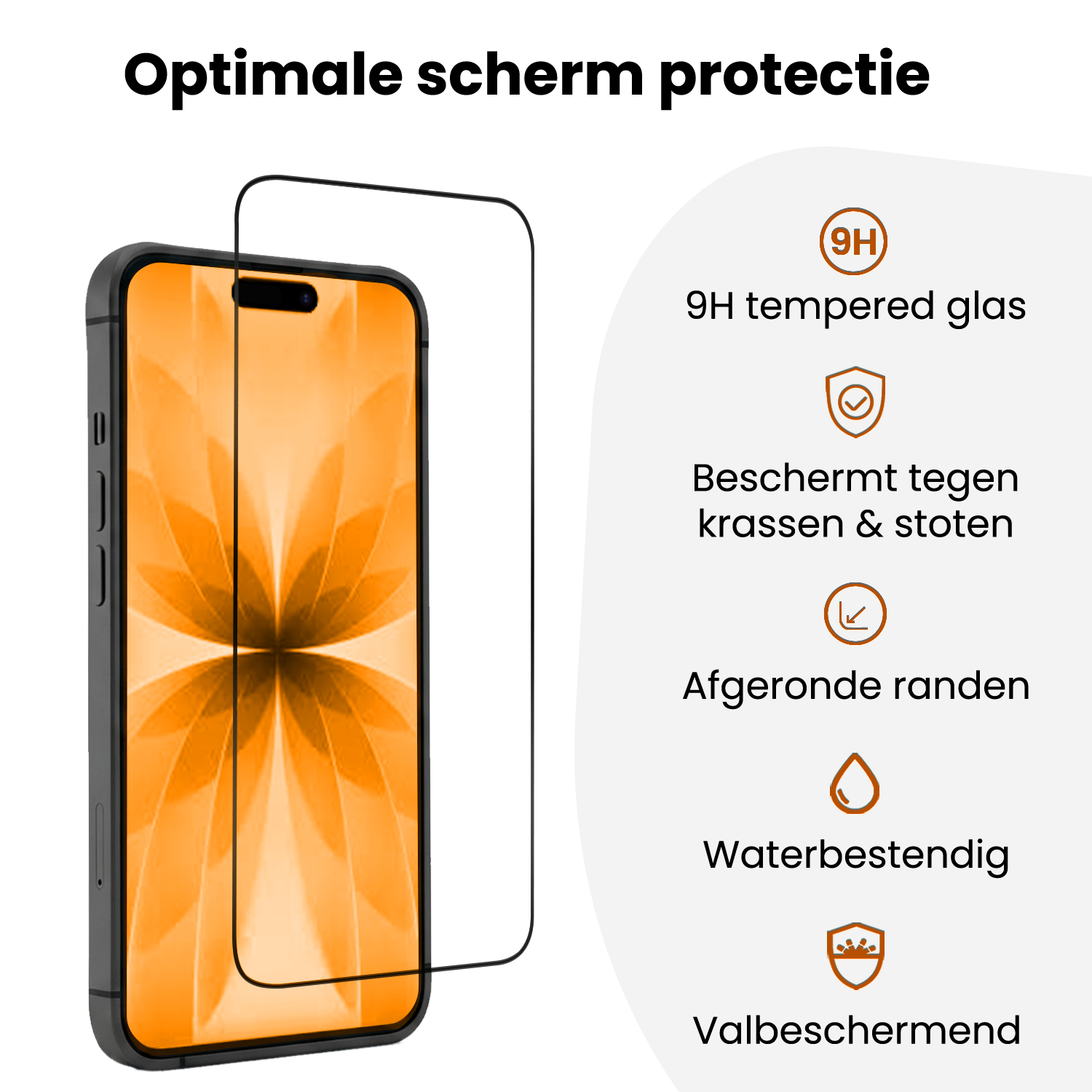 Nomfy Nomfy iPhone 17 Screenprotector Perfect Fit Kit - 2 PACK