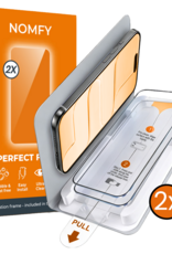 Nomfy Nomfy iPhone Air Screenprotector Perfect Fit Kit - 2 PACK