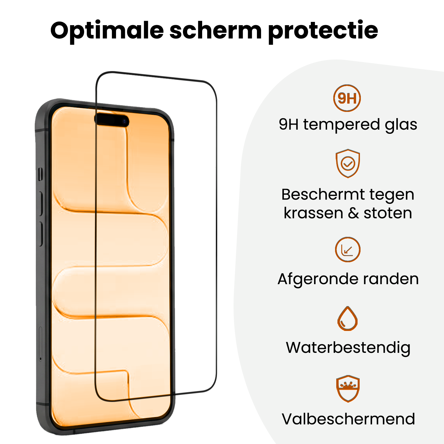 Nomfy Nomfy iPhone Air Screenprotector Perfect Fit Kit - 2 PACK