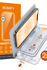 Nomfy Nomfy iPhone 17e Screenprotector Perfect Fit Kit - 2 PACK