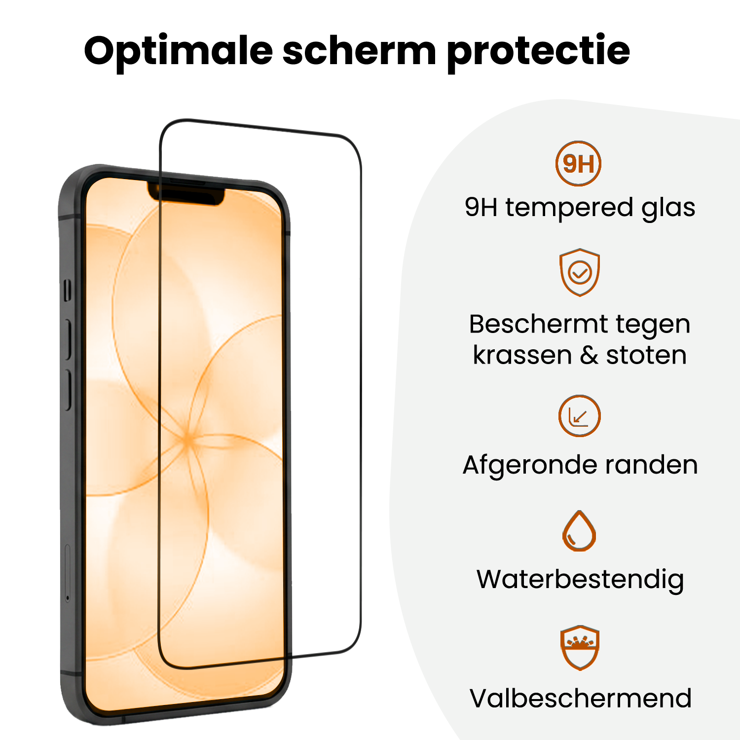 Nomfy Nomfy iPhone 17e Screenprotector Perfect Fit Kit - 2 PACK