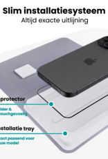 Forterra Forterra iPhone 15 Plus Screenprotector Perfect Fit Kit - 2 PACK