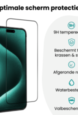 Forterra Forterra iPhone 15 Pro Screenprotector Perfect Fit Kit - 2 PACK