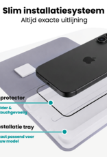 Forterra Forterra iPhone 16 Screenprotector Perfect Fit Kit - 2 PACK