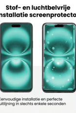 Forterra Forterra iPhone 16 Plus Screenprotector Perfect Fit Kit - 2 PACK
