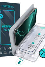 Forterra Forterra iPhone 16 Pro Screenprotector Perfect Fit Kit - 2 PACK