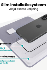 Forterra Forterra iPhone 17 Screenprotector Perfect Fit Kit - 2 PACK