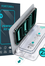 Forterra Forterra iPhone 17 Pro Max Screenprotector Perfect Fit Kit - 2 PACK