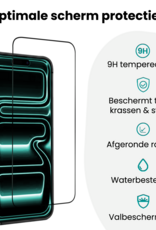 Forterra Forterra iPhone 17 Pro Max Screenprotector Perfect Fit Kit - 2 PACK