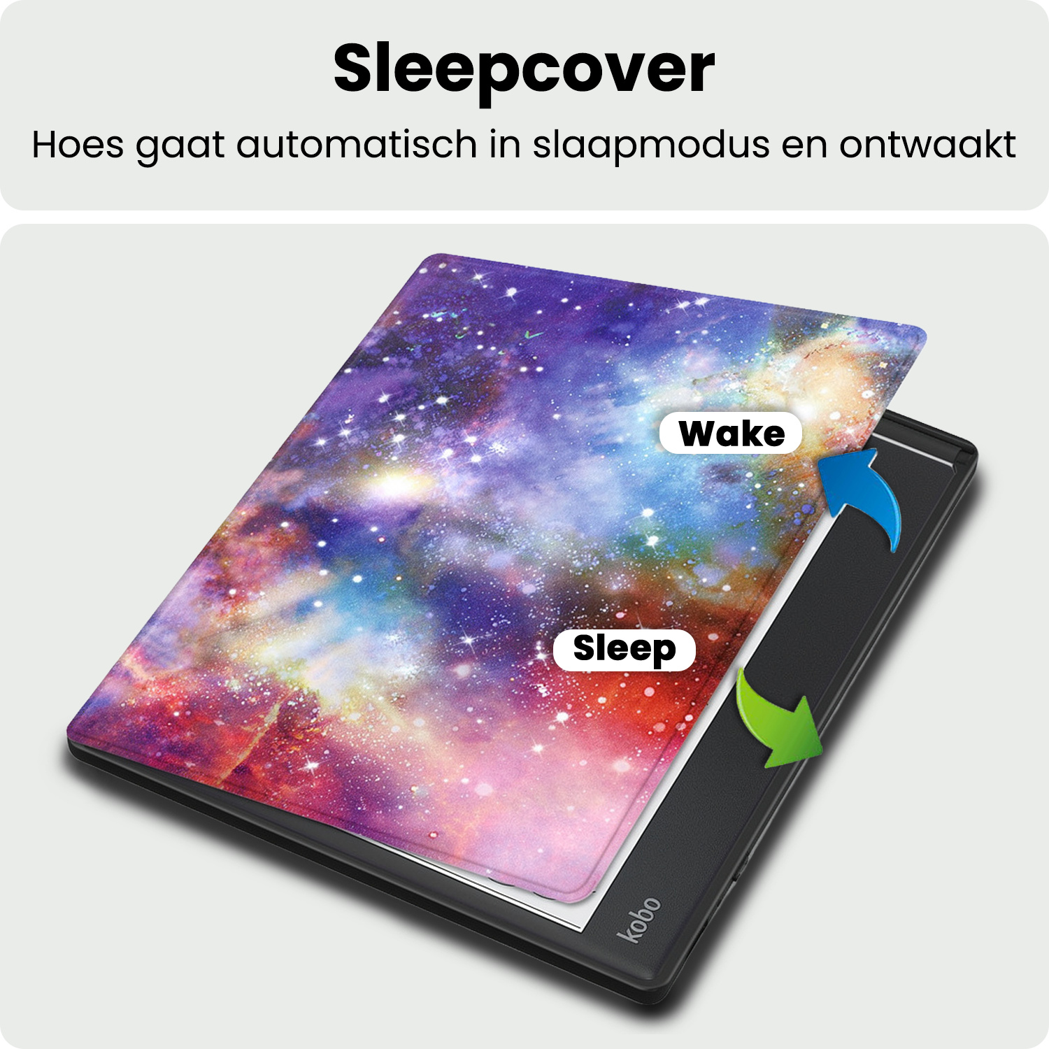 BASEY. BASEY. Kobo Elipsa 2E Hoesje - Galaxy
