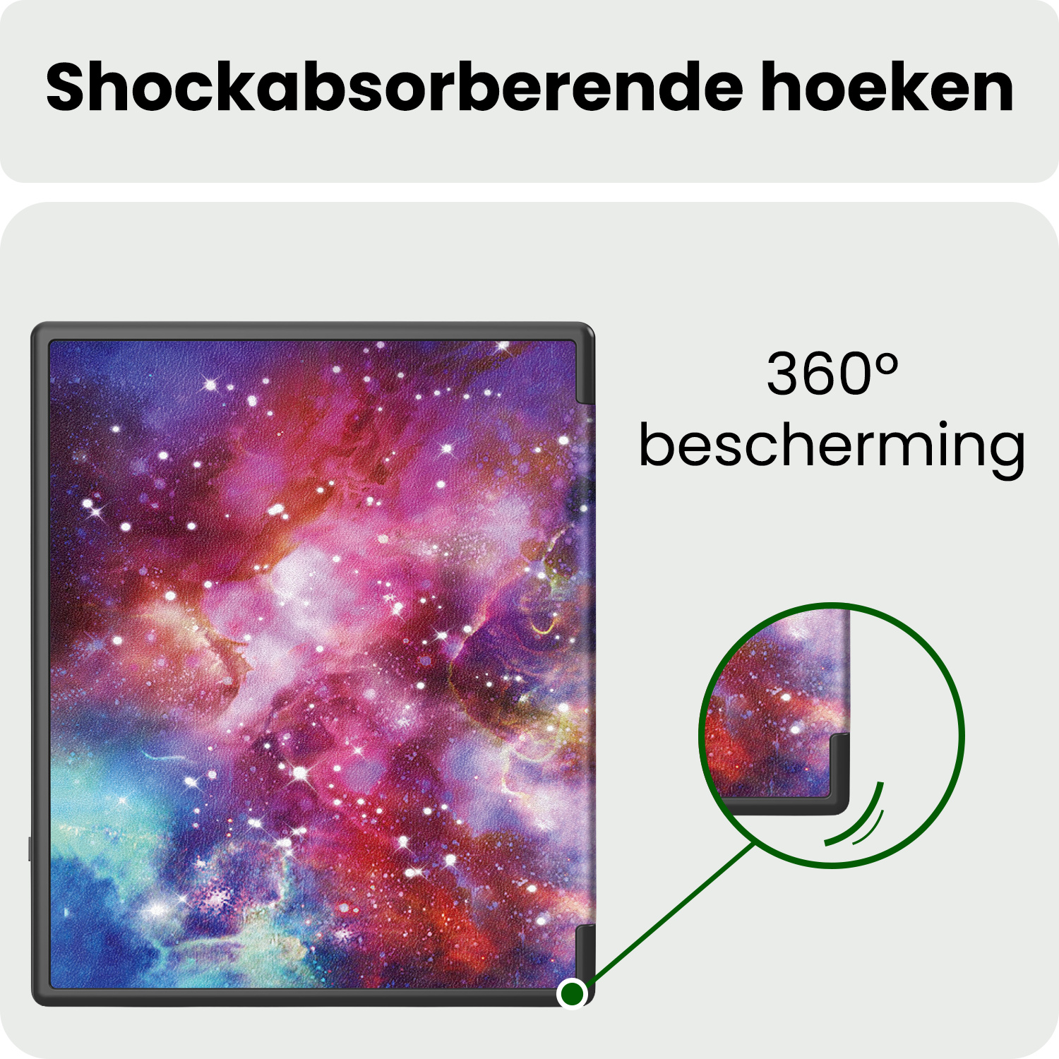 BASEY. BASEY. Kobo Elipsa 2E Hoesje - Galaxy