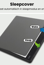 BASEY. BASEY. Kobo Elipsa 2E Hoesje - Grijs