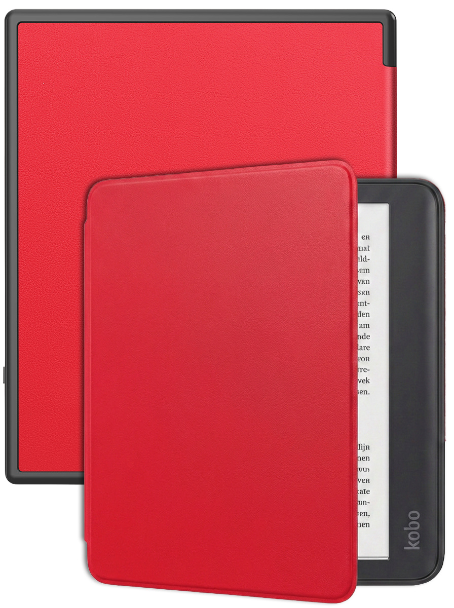 BASEY. BASEY. Kobo Elipsa 2E Hoesje - Rood