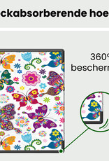 BASEY. BASEY. Kobo Elipsa 2E Hoesje Met Screenprotector - Vlinders