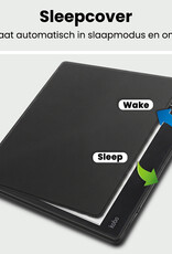 BASEY. BASEY. Kobo Elipsa 2E Hoesje Met Screenprotector - Zwart