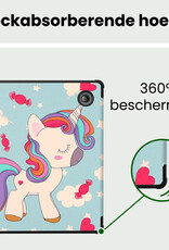 BASEY. BASEY. Kobo Libra 2 Hoesje - Eenhoorn