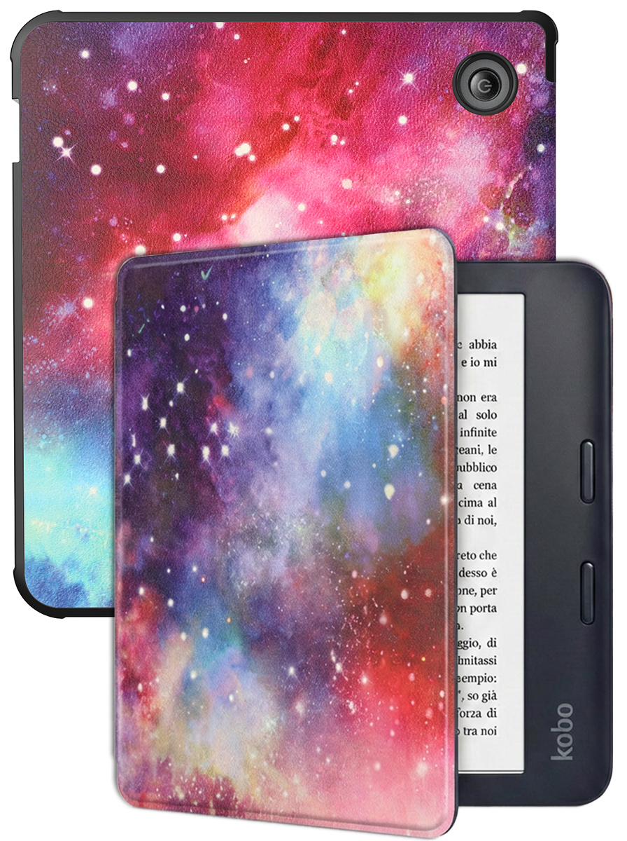 BASEY. BASEY. Kobo Libra 2 Hoesje - Galaxy