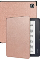 BASEY. BASEY. Kobo Libra 2 Hoesje - Rose Goud