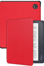 BASEY. BASEY. Kobo Libra 2 Hoesje - Rood
