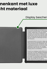 BASEY. BASEY. Kobo Libra 2 Hoesje Met Screenprotector - Rood