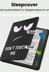 BASEY. BASEY. Kobo Libra 2 Hoesje Met Screenprotector - Don't Touch Me