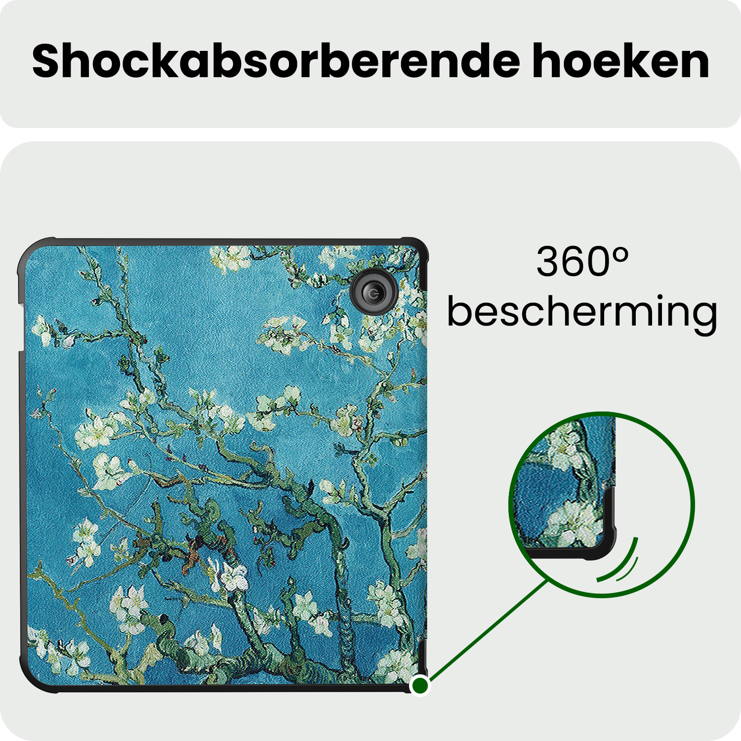 BASEY. BASEY. Kobo Sage Hoesje - Bloesem