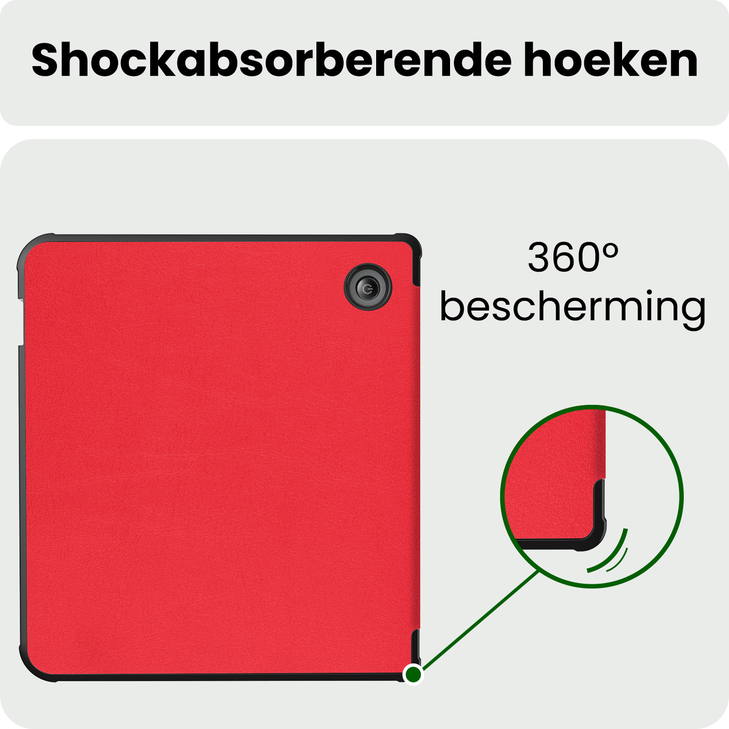BASEY. BASEY. Kobo Sage Hoesje - Rood