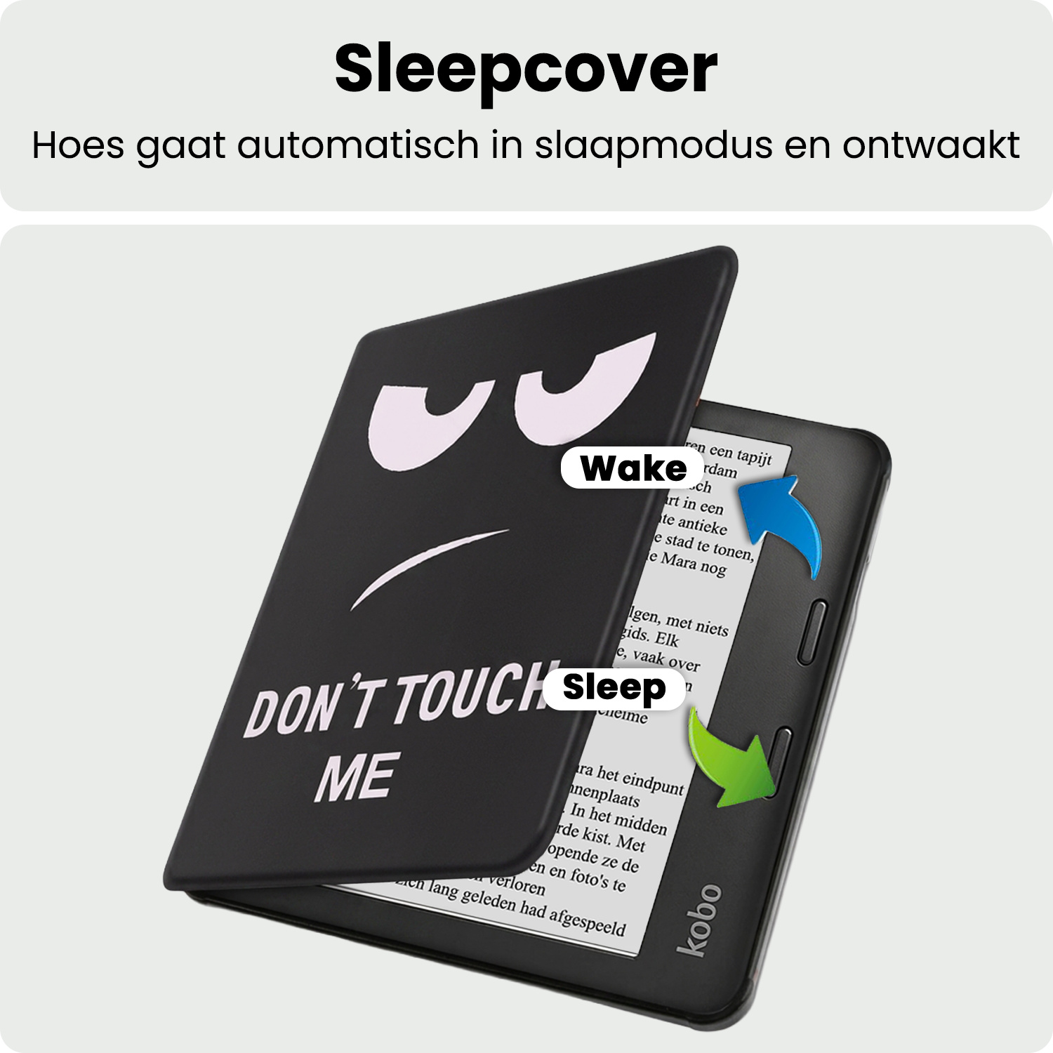 BASEY. BASEY. Kobo Sage Hoesje - Don't Touch Me