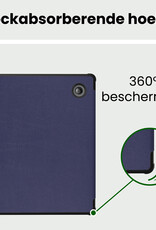 BASEY. BASEY. Kobo Sage Hoesje Met Screenprotector - Donkerblauw