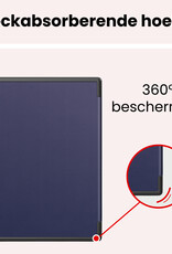 NoXx NoXx Kobo Elipsa 2E Hoesje Met Screenprotector - Donkerblauw