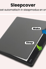 NoXx NoXx Kobo Elipsa 2E Hoesje Met Screenprotector - Grijs