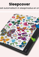 NoXx NoXx Kobo Elipsa 2E Hoesje Met Screenprotector - Vlinders