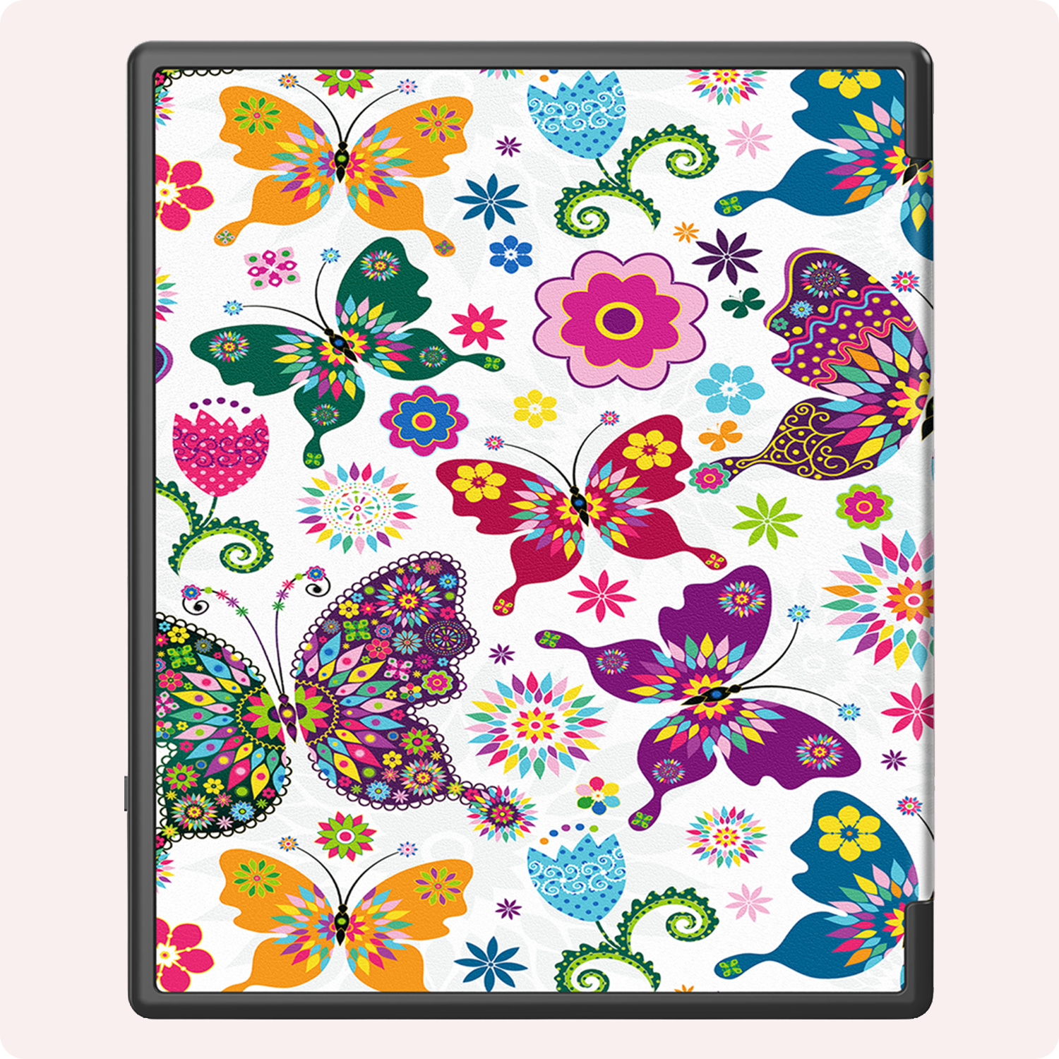 NoXx NoXx Kobo Elipsa 2E Hoesje Met Screenprotector - Vlinders