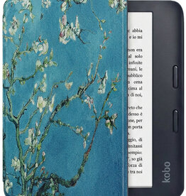 NoXx NoXx Kobo Libra 2 Hoesje - Bloesem