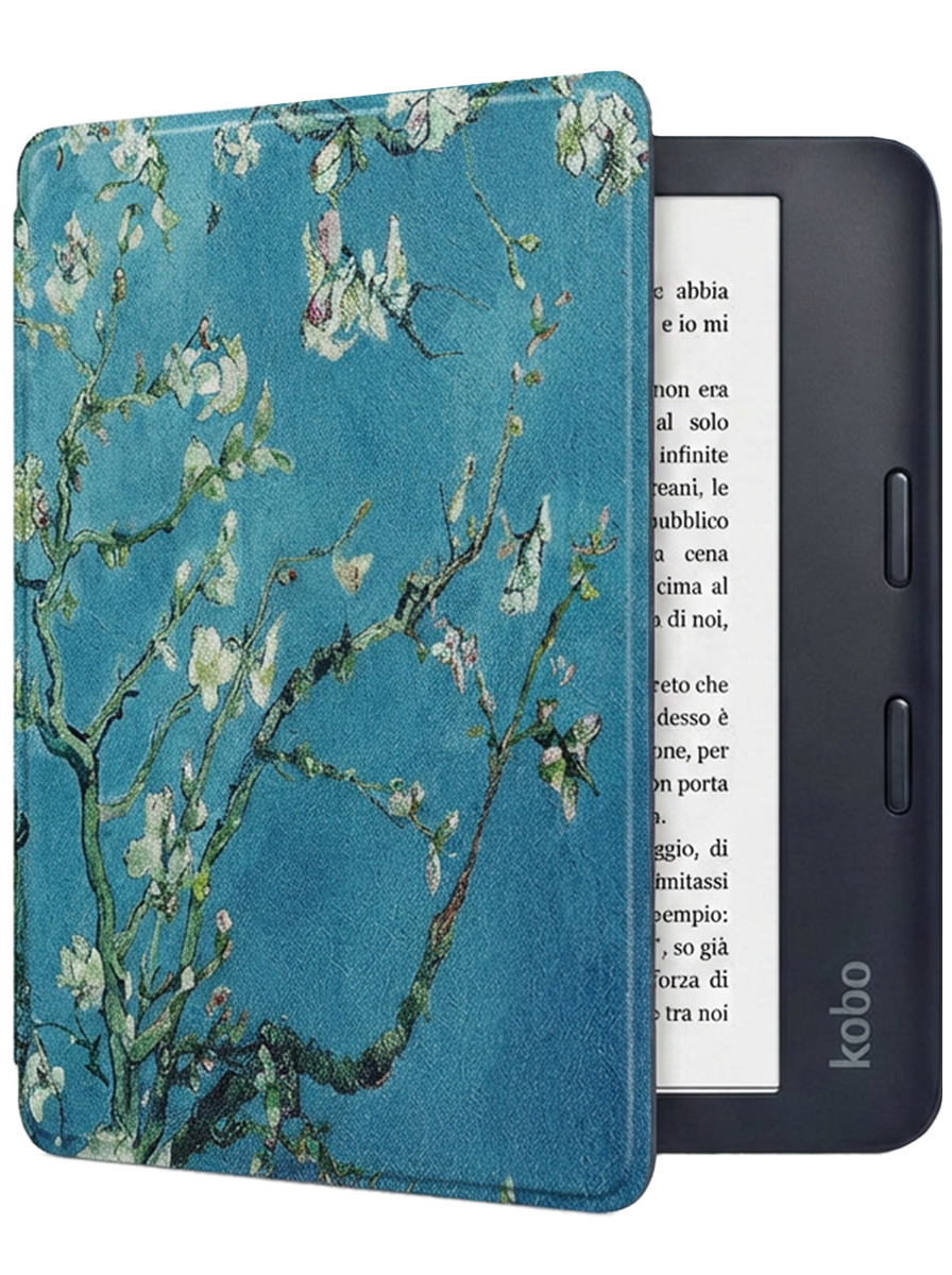 NoXx NoXx Kobo Libra 2 Hoesje - Bloesem