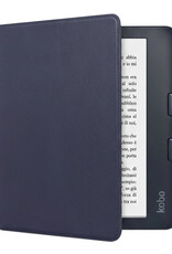 NoXx NoXx Kobo Libra 2 Hoesje - Donkerblauw