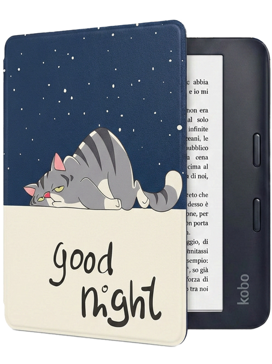NoXx NoXx Kobo Libra 2 Hoesje - Kat