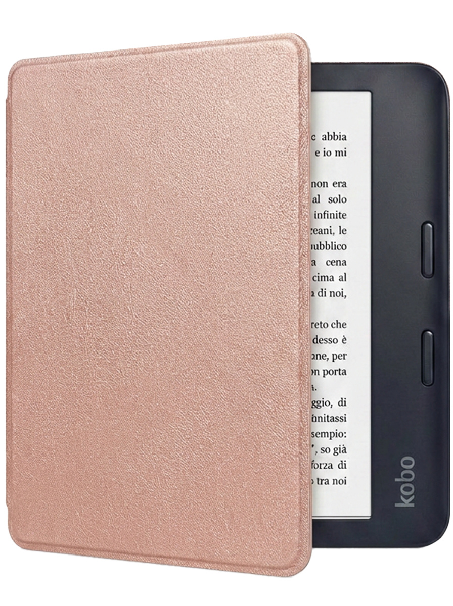 NoXx NoXx Kobo Libra 2 Hoesje - Rose Goud