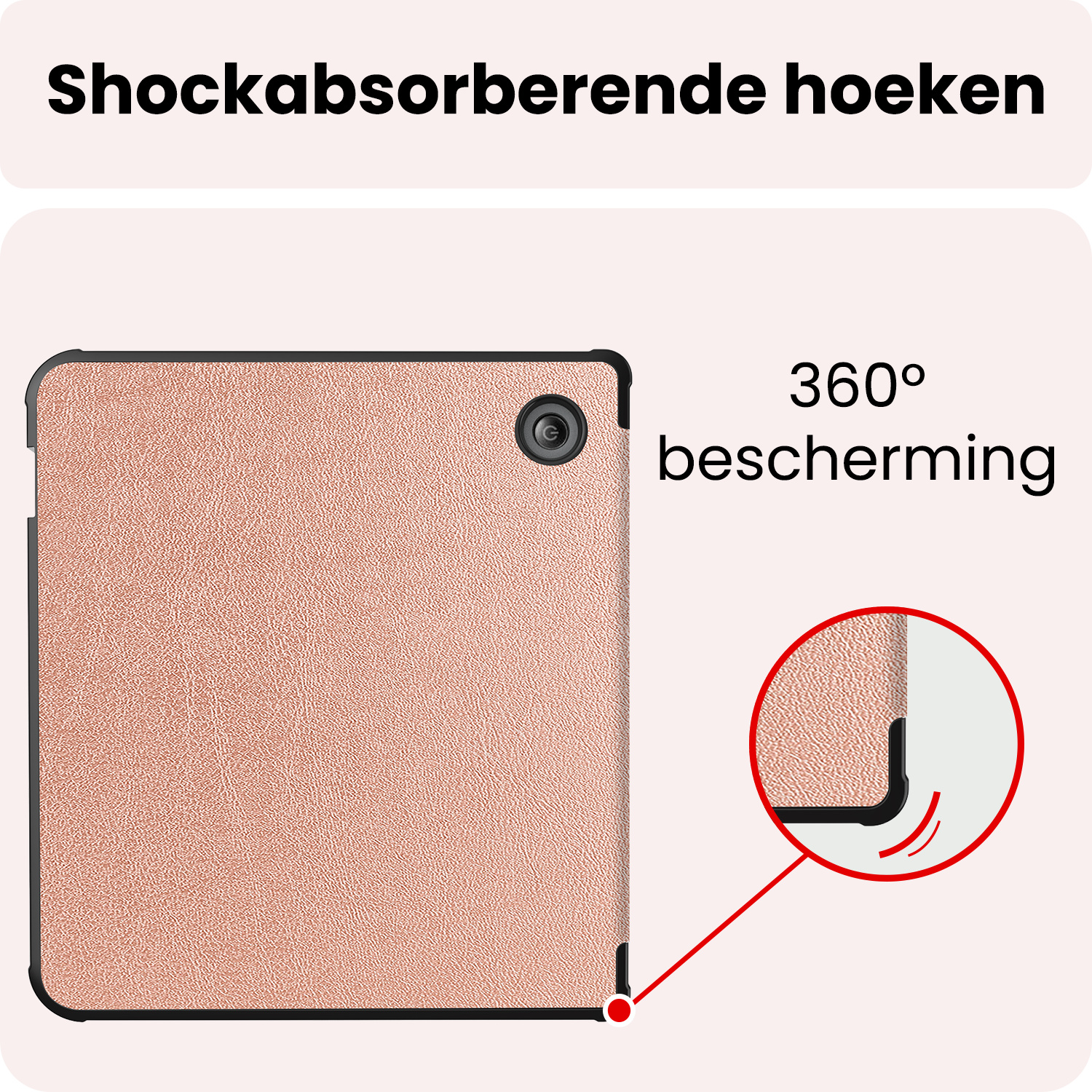 NoXx NoXx Kobo Libra 2 Hoesje - Rose Goud