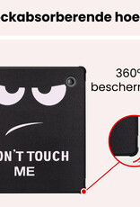 NoXx NoXx Kobo Libra 2 Hoesje - Don't Touch Me