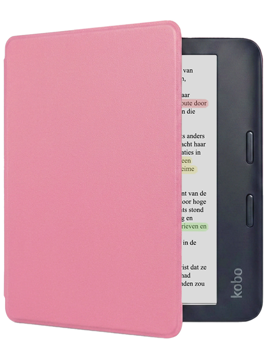 NoXx NoXx Kobo Libra Colour Hoesje - Roze