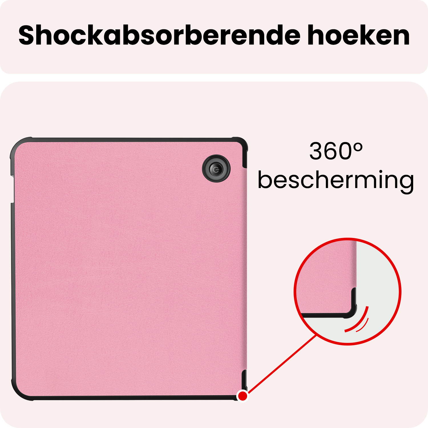 NoXx NoXx Kobo Libra Colour Hoesje - Roze