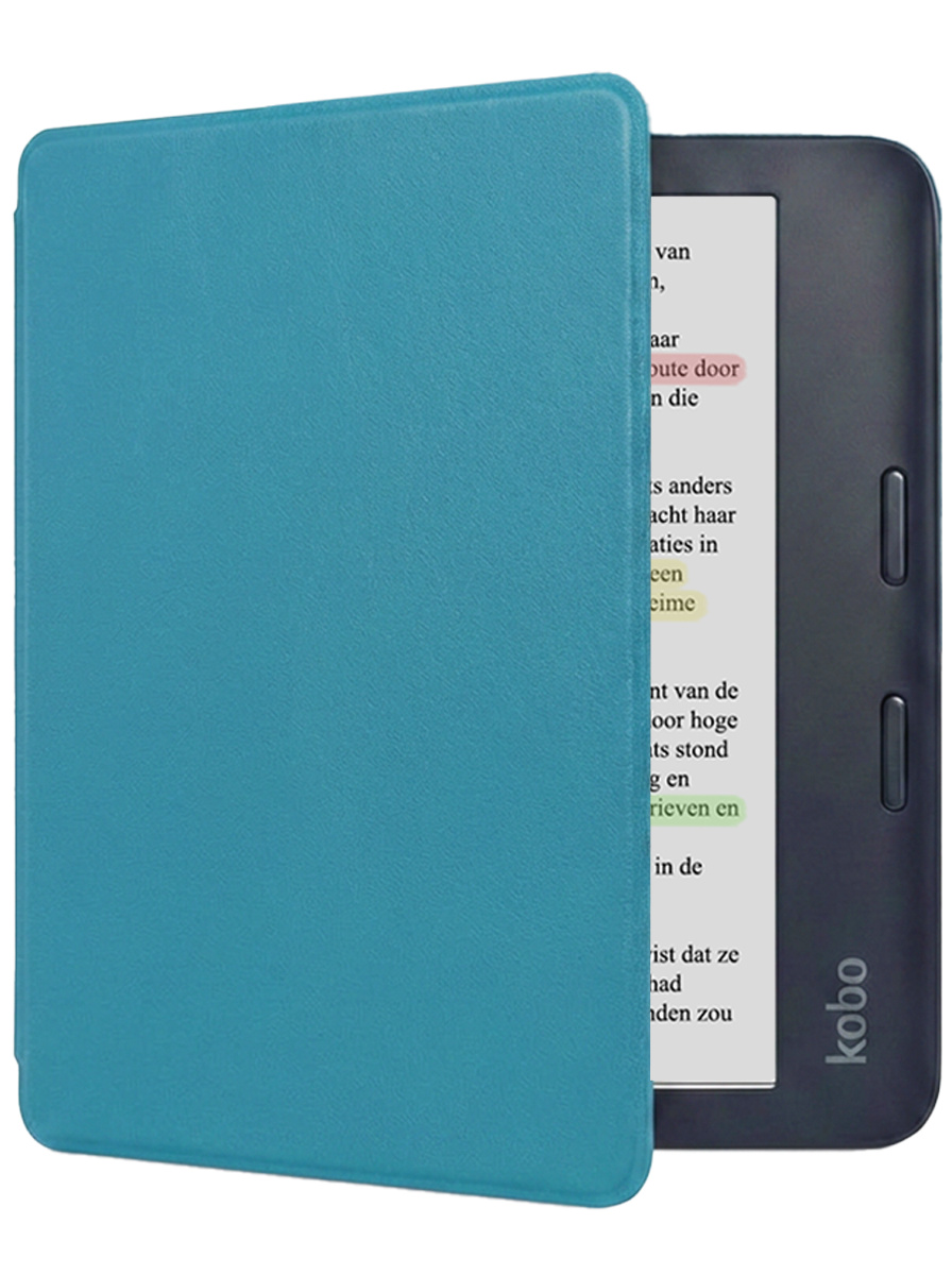 NoXx NoXx Kobo Libra Colour Hoesje - Turquoise