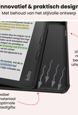 NoXx NoXx Kobo Libra Colour Hoesje Met Screenprotector - Turquoise